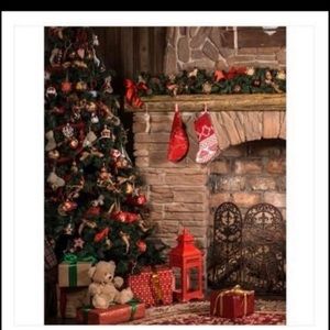 Christmas Backdrop 8’h x 8’w